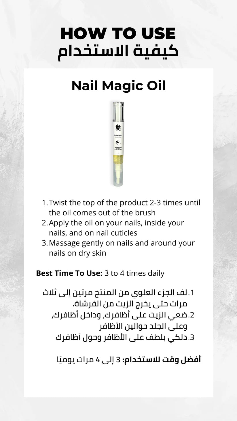 Nail Oil + Micellar Water