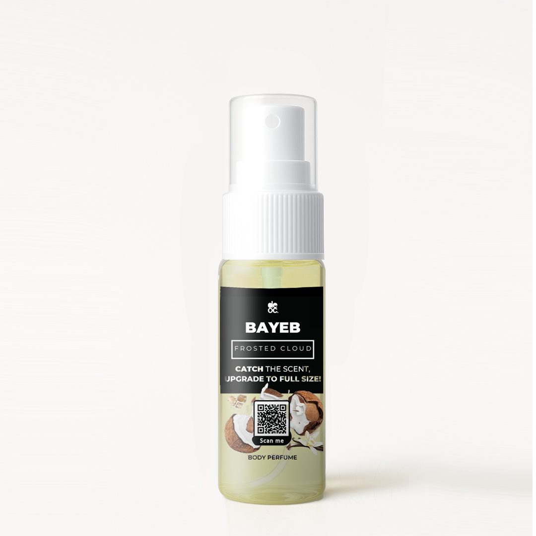 Frosted Cloud Body Perfume Travel Size - BAYEB