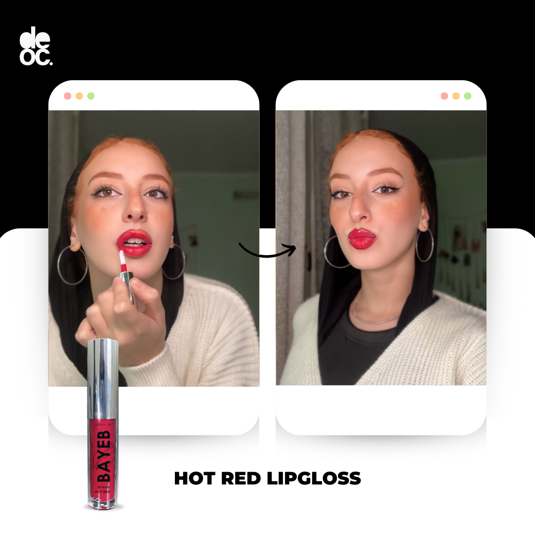 BAYEB Lip Gloss Hot Red