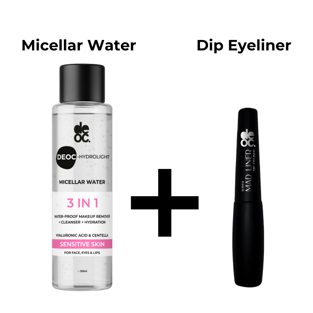 Micellar Water + Mad Eyeliner