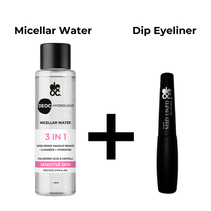 Micellar Water + Mad Eyeliner