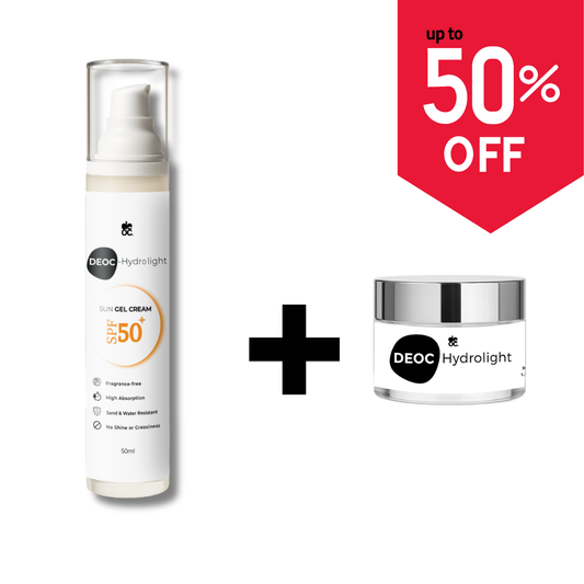 Hydrolight Sunscreen + Gel Moisturizer