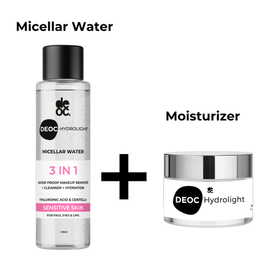 Hydrolight Micellar Water +  Gel Moisturizer