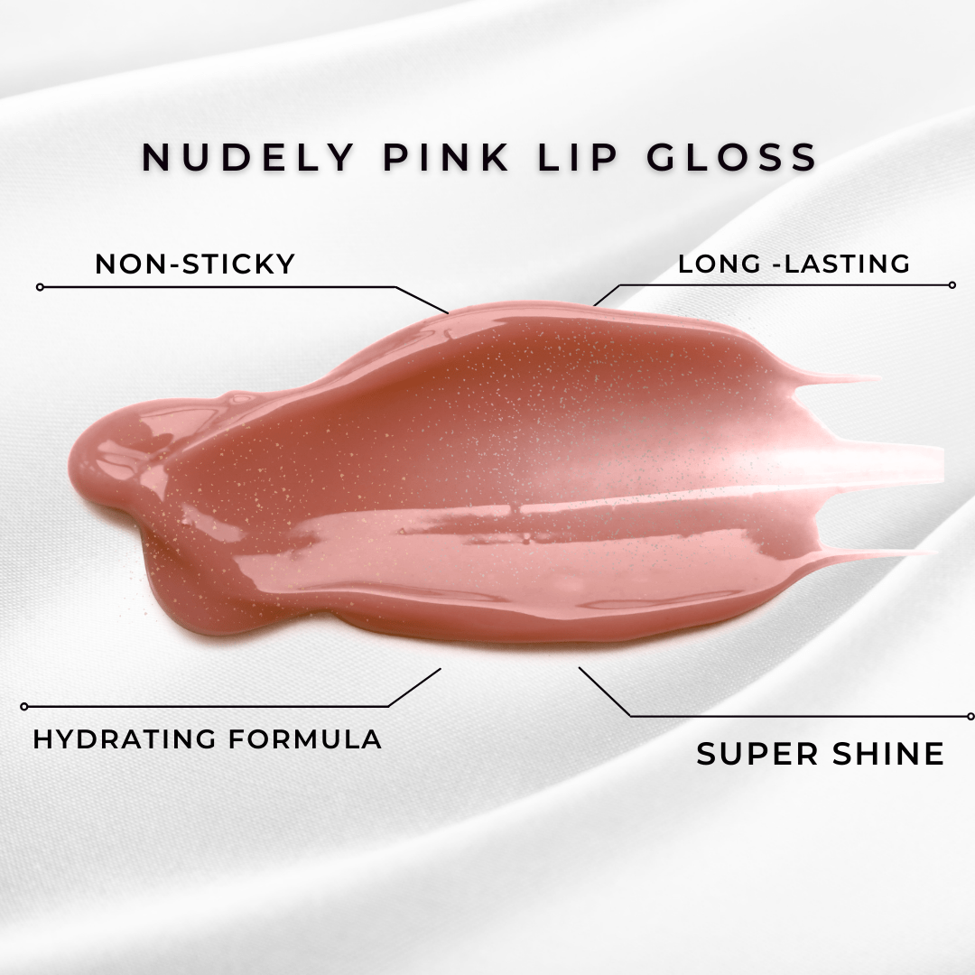 BAYEB Lip Gloss Nudely Pink