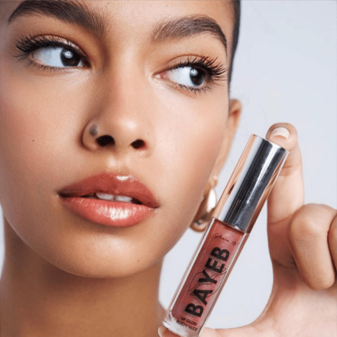 Travel size BAYEB Lip Gloss Rusty Nude