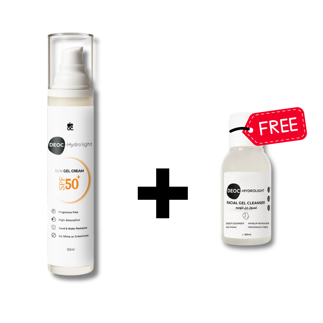 Hydrolight Sunscreen + FREE Travel Size Cleanser