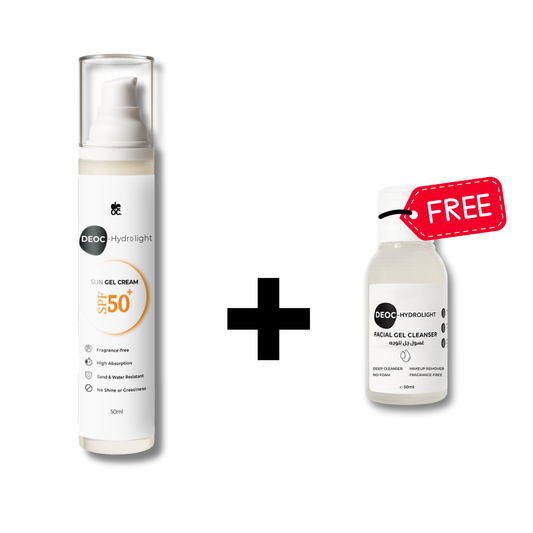 Hydrolight Sunscreen + FREE Travel Size Cleanser