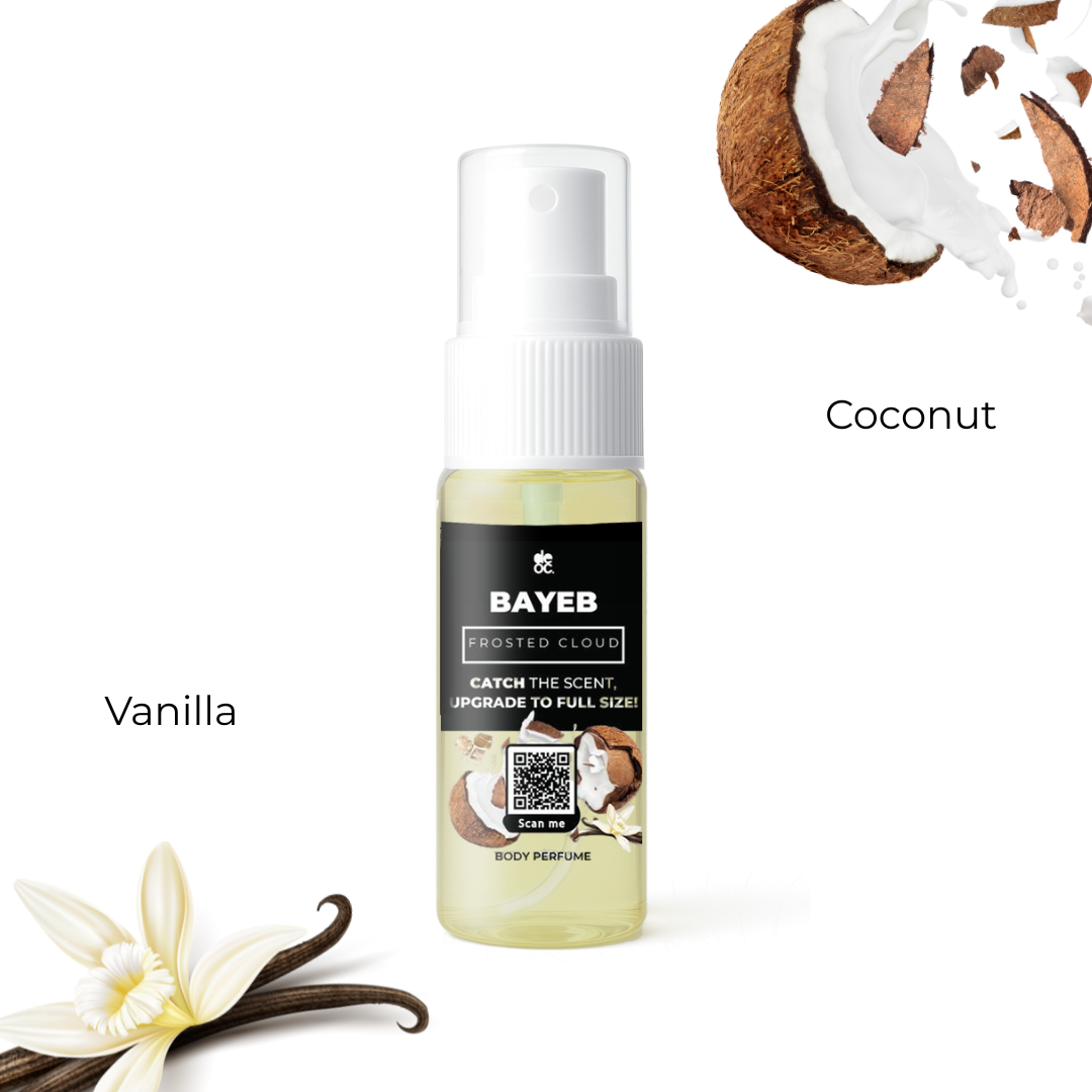 Frosted Cloud Body Perfume Travel Size - BAYEB