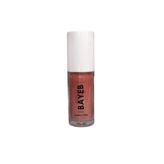 Travel size BAYEB Lip Gloss Nudely Pink