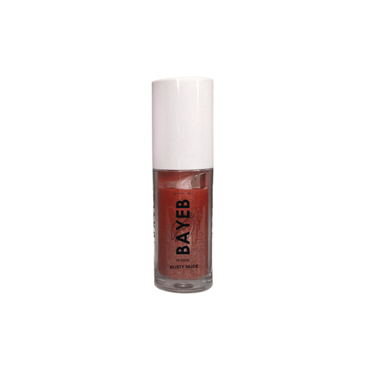 Travel size BAYEB Lip Gloss Rusty Nude