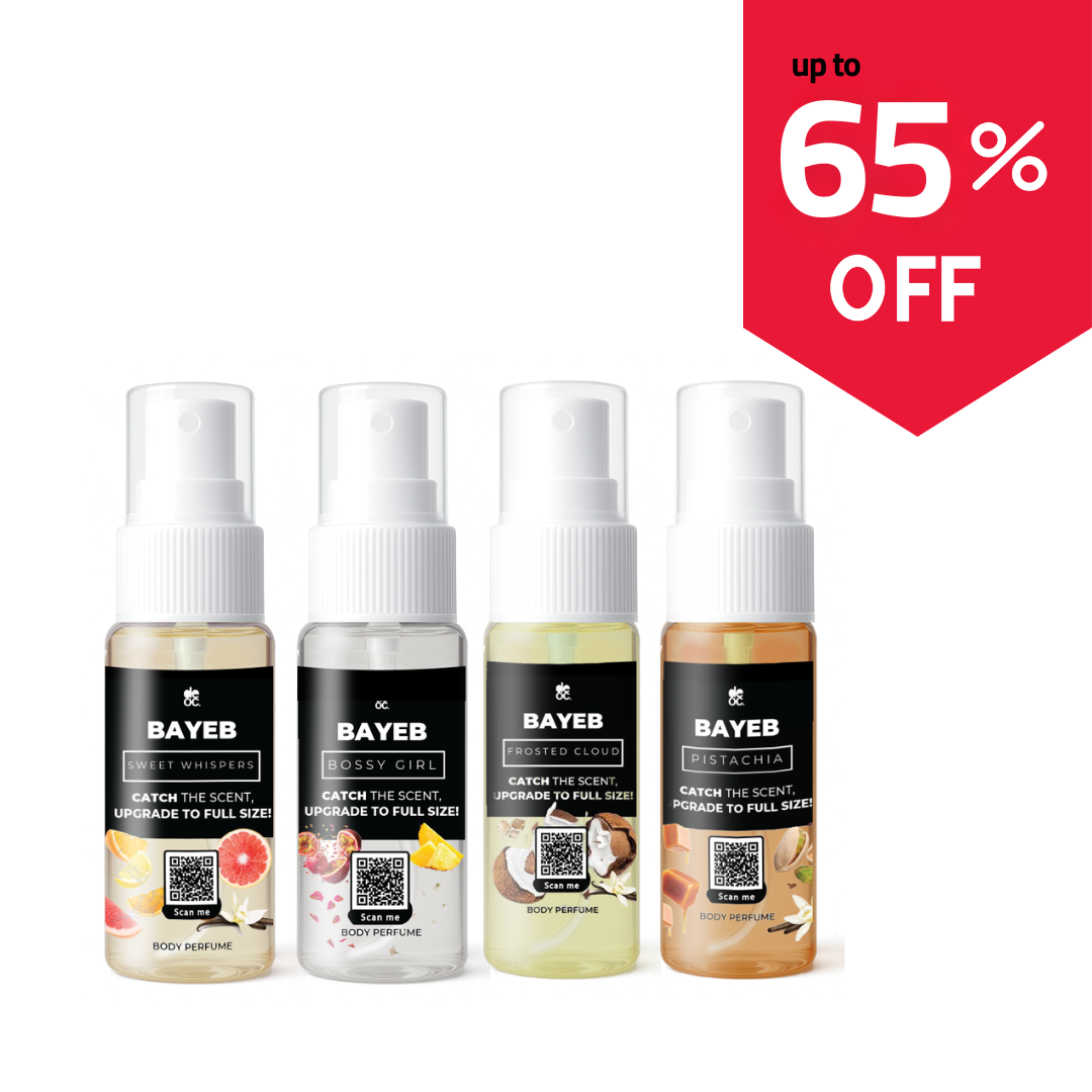 4 Body Splashes Travel Size (Limited-Time offer)