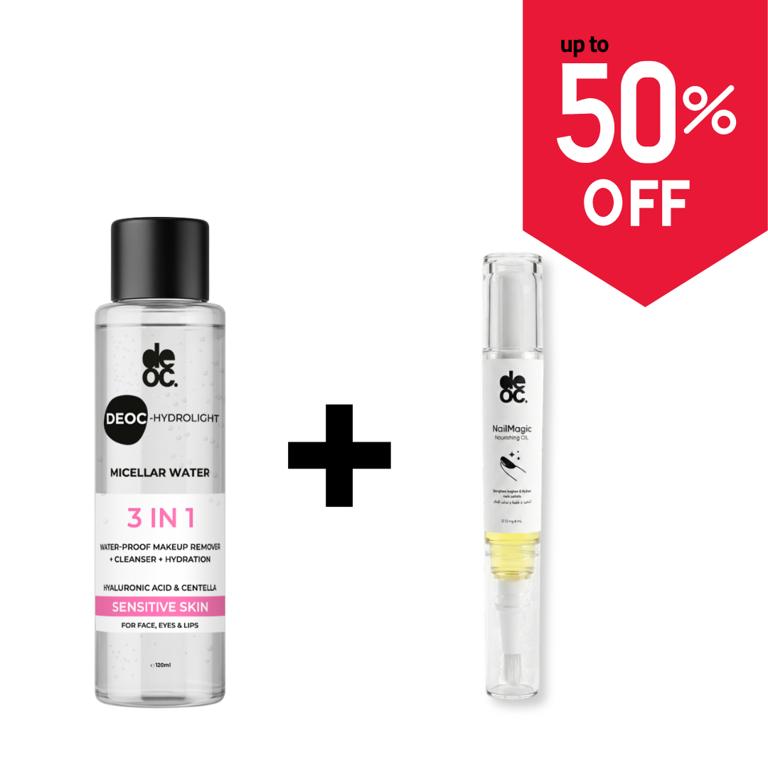 Nail Oil + Micellar Water