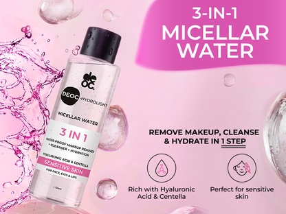 Hydrolight Micellar Water +  Gel Moisturizer