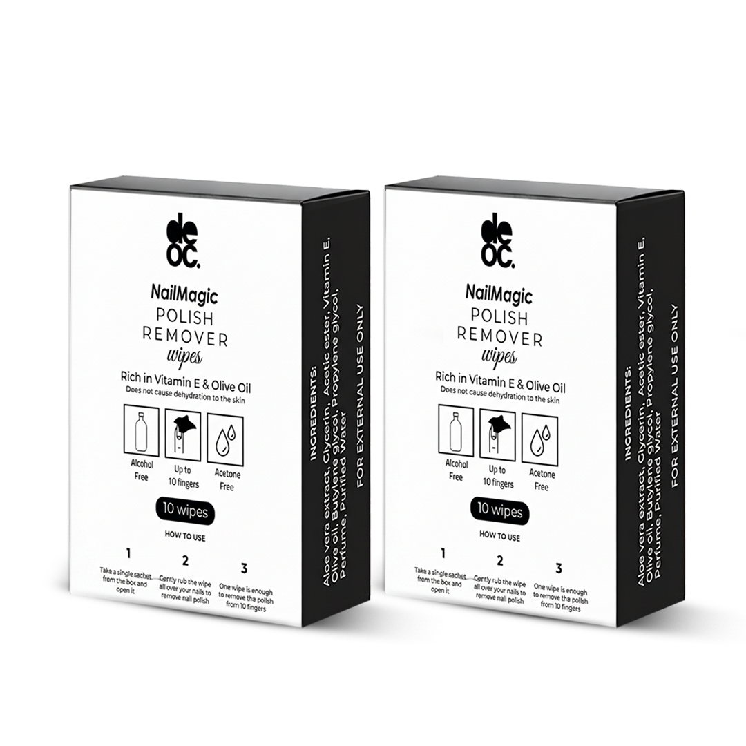 2 NailMagic Polish Remover Wipes